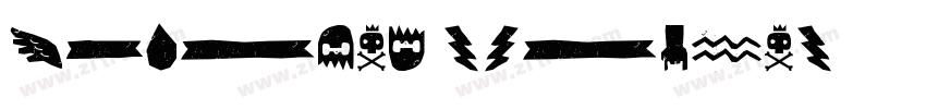 Dingbat Regular字体转换